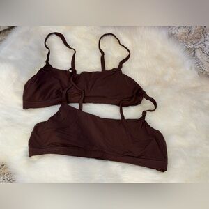 Quince Brown Bralette Set